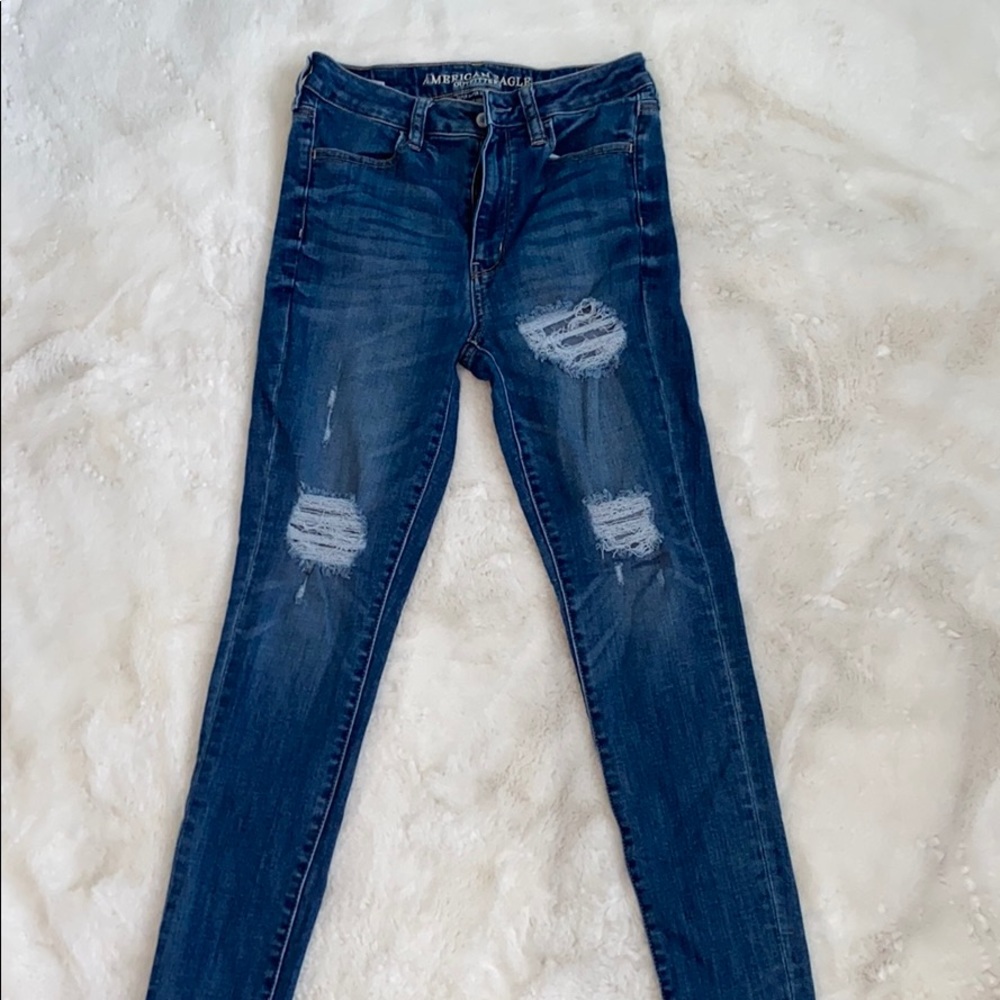 American Eagle hi-rise jegging
